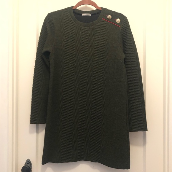 zara military dress